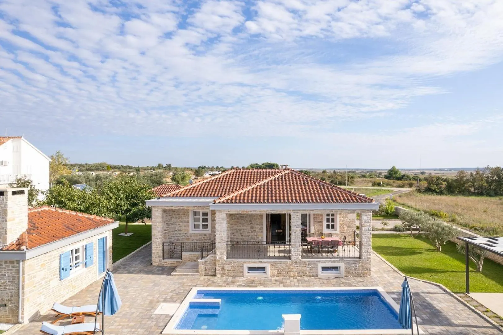 ורסי Villa Zizi With Heated Pool 42 M2 Near Sea